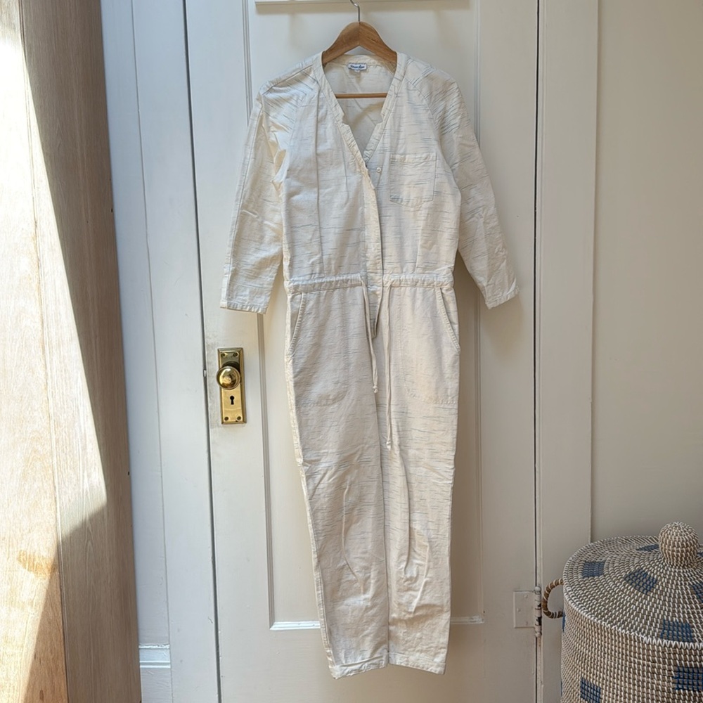 Steven Alan canvas zip jumpsuit